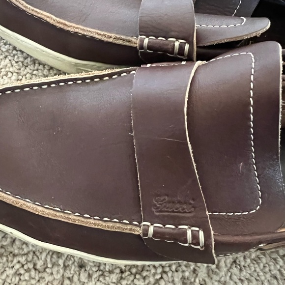 Men’s Used Authentic Gucci loafers Size Small European size 43 US 9.5 main image 6